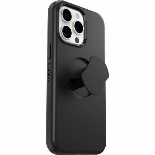 OtterBox OtterGrip Symmetry Series for iPhone 15 Pro Max, Black