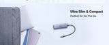 Ugreen 15596 laptop dock/port replicator Wired USB 3.2 Gen 1 (3.1 Gen 1) Type-A + Type-C Aluminium