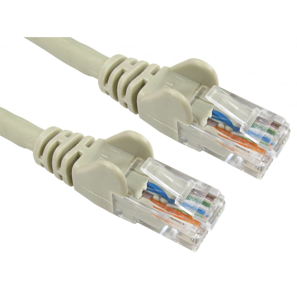 Cables Direct 3m Economy Gigabit Networking Cable - Grey  - Computer Cables - Cables Direct