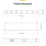 StarTech.com 50cm Blue CAT8 Ethernet Cable, Snagless RJ45, 25G/40G, 2000MHz, 100W PoE++, S/FTP, 26AWG Pure Bare Copper Wire, LSZH, Shielded Network Patch Cord w/Strain Reliefs, Fluke Channel Tested
