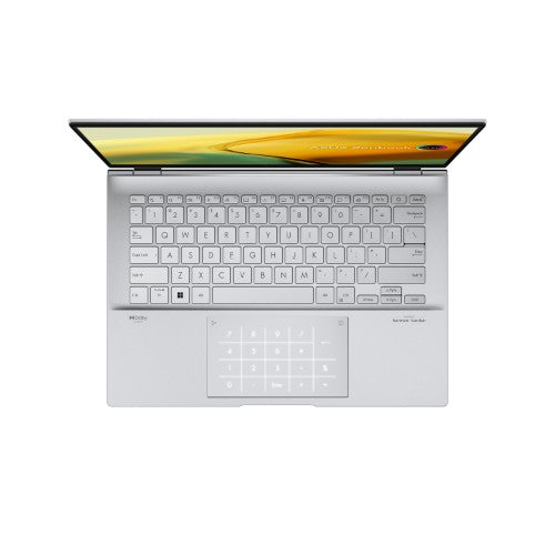 ASUS Zenbook 14 OLED UX3402VA-KM468W Intel® Core™ i5 i5-13500H Laptop 35.6 cm (14") 2.8K 16 GB LPDDR5-SDRAM 512 GB SSD Wi-Fi 6E (802.11ax) Windows 11 Home Silver