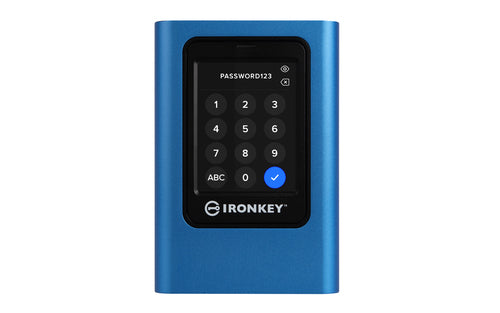 3840GB IronKey Vault Privacy 80 XTS-AES 256-bit Encrypted External SSD