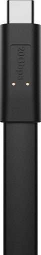 MSI DATAMAG 20GBPS 2TB external solid state drive USB Type-C USB 3.2 Gen 2x2 Black