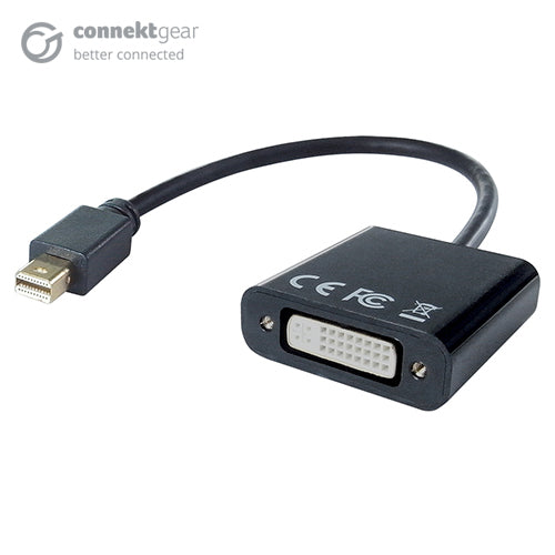Mini DisplayPort to DVI-D Active Adapter - Male to Female (Mini DP Source)