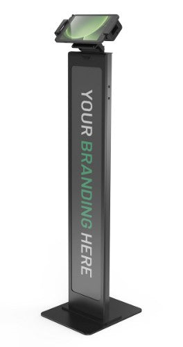 Compulocks Universal Tablet Cling Extreme, Brandable Floor Stand - Black
