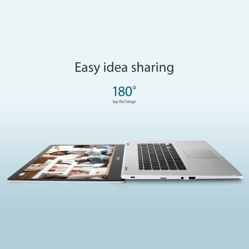 ASUS Chromebook CX1 CX1500CKA-EJ0017 Intel® Celeron® N N4500 39.6 cm (15.6") Full HD 4 GB LPDDR4x-SDRAM 64 GB eMMC Wi-Fi 6 (802.11ax) ChromeOS Silver