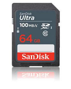 SanDisk Ultra 64 GB SDXC UHS-I Class 10