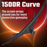 Acer NITRO XZ0 Nitro XZ340CURJ0 34" Curved WQHD 21:9 120Hz 1ms ZeroFrame FreeSync Premium Gaming Monitor