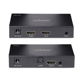 StarTech.com 4K70IC-EXTEND-HDMI AV extender AV transmitter & receiver Black