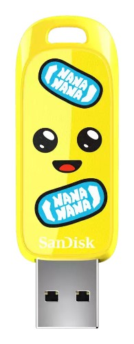 SanDisk SDCZIF-128G-G46 USB flash drive 128 GB USB Type-A 3.2 Gen 1 (3.1 Gen 1) Yellow