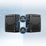 MSI Cubi NUC AI 1UMG Intel Core Ultra 5 125H, Desktop PC, NUC, SFF, Mini Computer, HTPC, (16GB RAM, 512GB Storage, Windows 11 PRO), Intel Graphics/DDR5/Dual ThunderBolt 4/Dual HDMI/Dual LAN/WiFi 6E/BT 5.3/VESA