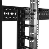 StarTech.com Vertical Cable Organizer with D-Ring Hooks - 0U - 6 ft.