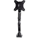 StarTech.com Desk Mount Monitor Arm with 2x USB 3.0 ports, Slim Full Motion Single Monitor Mount, up to 34" (17.6lb/8kg) VESA Display, Clamp/Grommet Mount, Mechanical Spring