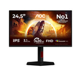 AOC G4 25G4KUR computer monitor 62.2 cm (24.5") 1920 x 1080 pixels Full HD LED Black, Red
