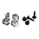 StarTech.com Server Rack Screws and Clip Nuts - 10-32 - Rack Mount Screws and Slide-On Cage Nuts - 50 Pack
