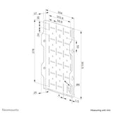Neomounts AWL05-750BL AV hardware rack - universal