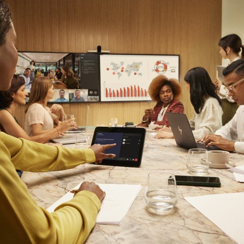 HP Poly Studio Base Kit G9 Plus for Microsoft Teams HP Mini IP PC w/TC10