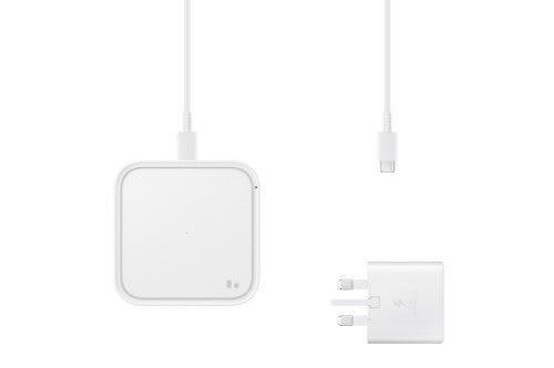 Samsung EP-P2400TWE Smartphone White USB Wireless charging Fast charging Indoor