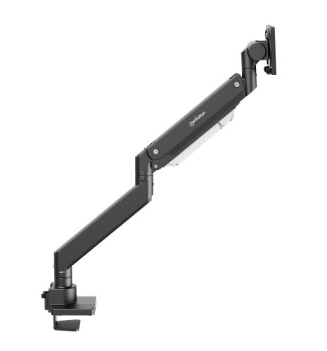 Manhattan Desk Mount for TV & Monitors (Full Motion Gas Spring), For screens 13" to 42", C-Clamp or Grommet Assembly,VESA compatability: all between 75x75mm and 200x200mm - check the dimensions of the four mounting holes on back of screen to ensure it fit