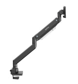 Manhattan Desk Mount for TV & Monitors (Full Motion Gas Spring), For screens 13" to 42", C-Clamp or Grommet Assembly,VESA compatability: all between 75x75mm and 200x200mm - check the dimensions of the four mounting holes on back of screen to ensure it fit