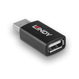 Lindy 71263 cable gender changer USB Type A Black