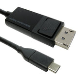 Cables Direct USB3C-DP-BD01 video cable adapter 1 m USB Type-C DisplayPort Black
