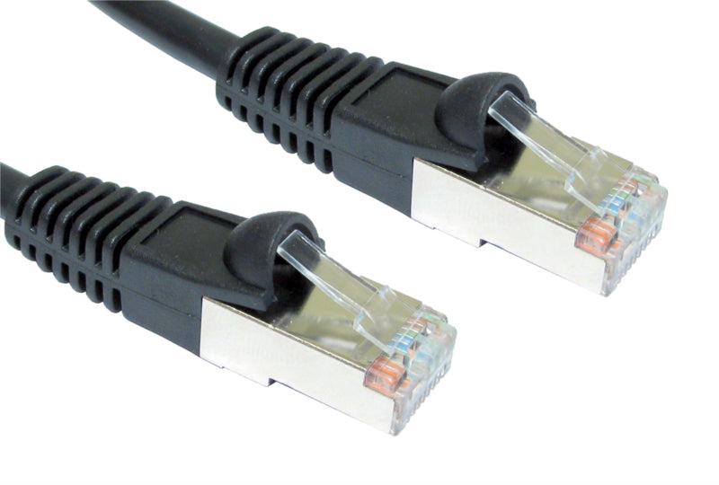 Cables Direct B5ST-303K networking cable Black 3 m Cat5e F/UTP (FTP)  - Computer Cables - Cables Direct