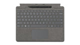 Microsoft Surface Pro Signature Keyboard with Slim Pen 2 Platinum Microsoft Cover port AZERTY Belgian
