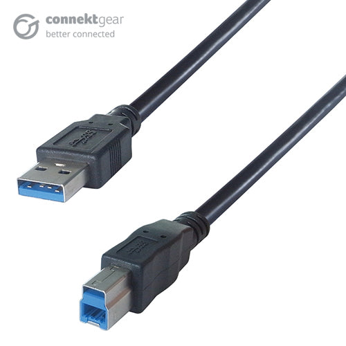 2m USB 3 Connector Cable A Male to B Male - SuperSpeed
