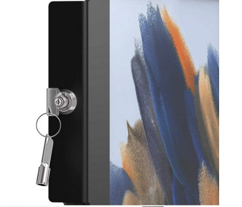 Compulocks Galaxy Tab A8 10.5" Space Enclosure Tilting 4" Stand Black
