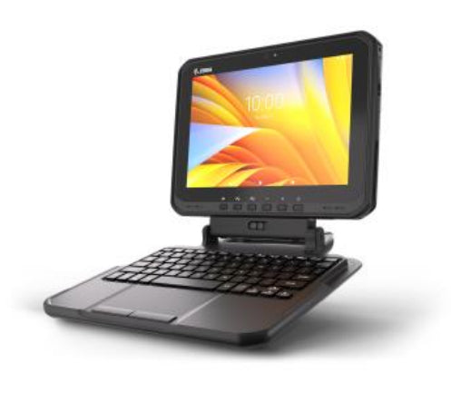 Zebra KYB-ET6X-2IN1-FR1-01 mobile device keyboard French Black