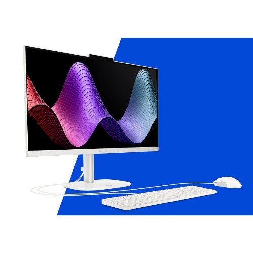 HP OmniStudio All-in-One Desktop Next Gen AI 24-cw0003na PC Copilot+ PC AMD Ryzen™ AI 5 60.5 cm (23.8") 1920 x 1080 pixels 16 GB DDR5-SDRAM 512 GB SSD Windows 11 Home Wi-Fi 6 (802.11ax) White