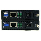 StarTech.com 10/100 Mbps Ethernet Single Mode WDM Fiber Media Converter Kit SC 20km