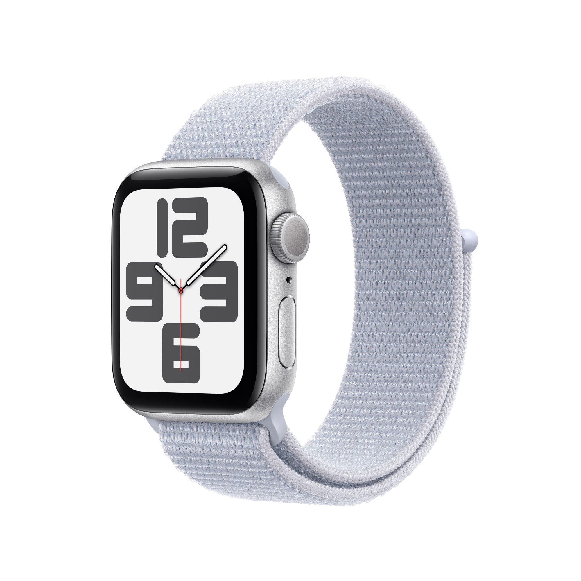 Watch SE GPS 40mm Silver Aluminium Case with Blue Cloud Sport Loop