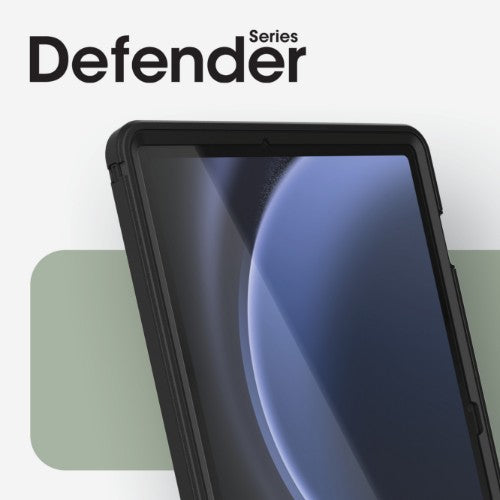 OtterBox Defender Series for Galaxy Tab S9 FE, Black