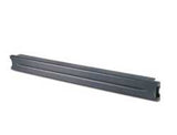APC 1U 19" Black Modular Toolless Airflow Management Blanking Panel - Qty 10