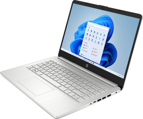HP 14s-fq1013na AMD Ryzen™ 5 5500U Laptop 35.6 cm (14") Full HD 4 GB DDR4-SDRAM 512 GB SSD Wi-Fi 5 (802.11ac) Windows 11 Home Silver