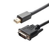 connektgear 2m Mini DisplayPort to DVI-D Connector Cable - Male to Male Gold Connectors