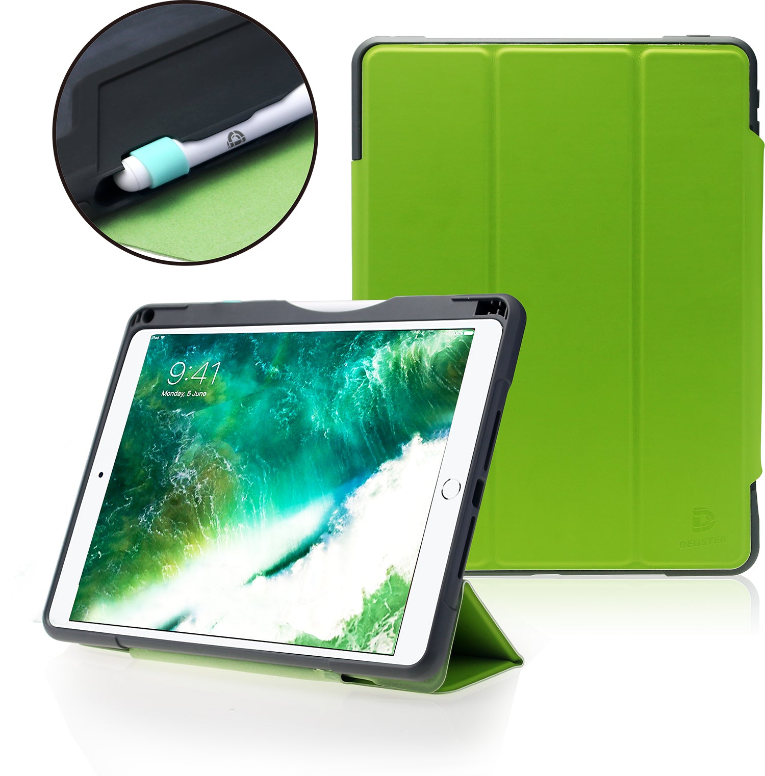 DEQSTER Rugged Case 2021, #RQ1 iPad 10.2″ (7th/8th/9th Gen.), EDU packaging  - Computers - DEQSTER