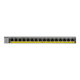 NETGEAR GS116LP Unmanaged Gigabit Ethernet (10/100/1000) Power over Ethernet (PoE) Black