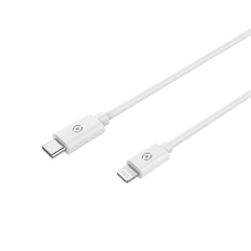 Celly USBLIGHTTYPECWH mobile phone cable White 1 m USB C Lightning