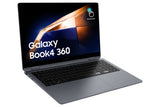 Samsung Galaxy Book4 360 NP754QGK-KG2UK laptop Intel Core 5 120U Hybrid (2-in-1) 39.6 cm (15.6") Touchscreen Full HD 16 GB LPDDR5x-SDRAM 256 GB SSD Wi-Fi 6E (802.11ax) Windows 11 Pro Grey