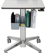 Ergotron 97-926-064 multimedia cart accessory Grey Plastic Basket