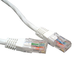 Cables Direct 20m Cat6 networking cable White U/UTP (UTP)  - Computer Cables - Cables Direct