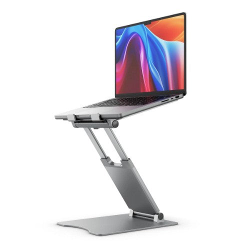 ALOGIC Elite Plus Adjustable Laptop Riser - Silver