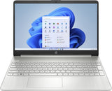 HP 15s-fq2015na Intel® Core™ i3 i3-1115G4 Laptop 39.6 cm (15.6") Full HD 8 GB DDR4-SDRAM 256 GB SSD Wi-Fi 5 (802.11ac) Windows 11 Home Silver