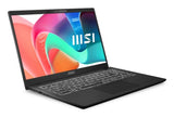 MSI Modern 15 H C2RMG-282UK Intel Core 5 210H Laptop 39.6 cm (15.6") Full HD 16 GB DDR4-SDRAM 512 GB SSD Wi-Fi 6E (802.11ax) Windows 11 Home Black