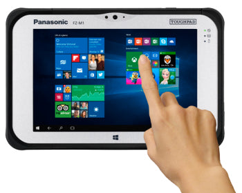 Panasonic Toughpad FZ-M1 128 GB 17.8 cm (7") Intel® Core™ m5 4 GB Wi-Fi 5 (802.11ac) Windows 10 Pro Black, Silver