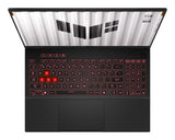 ASUS TUF Gaming A16 FA608PM-RV009W AMD Ryzen™ 9 8940HX Laptop 40.6 cm (16") WUXGA 16 GB DDR5-SDRAM 1 TB SSD NVIDIA GeForce RTX 5060 Wi-Fi 6E (802.11ax) Windows 11 Home Grey