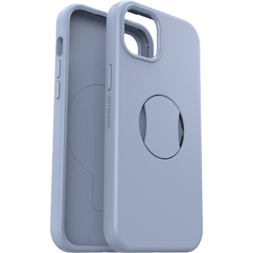 OtterBox OtterGrip Symmetry Series for iPhone 15 Plus, You Do Blue (Blue)